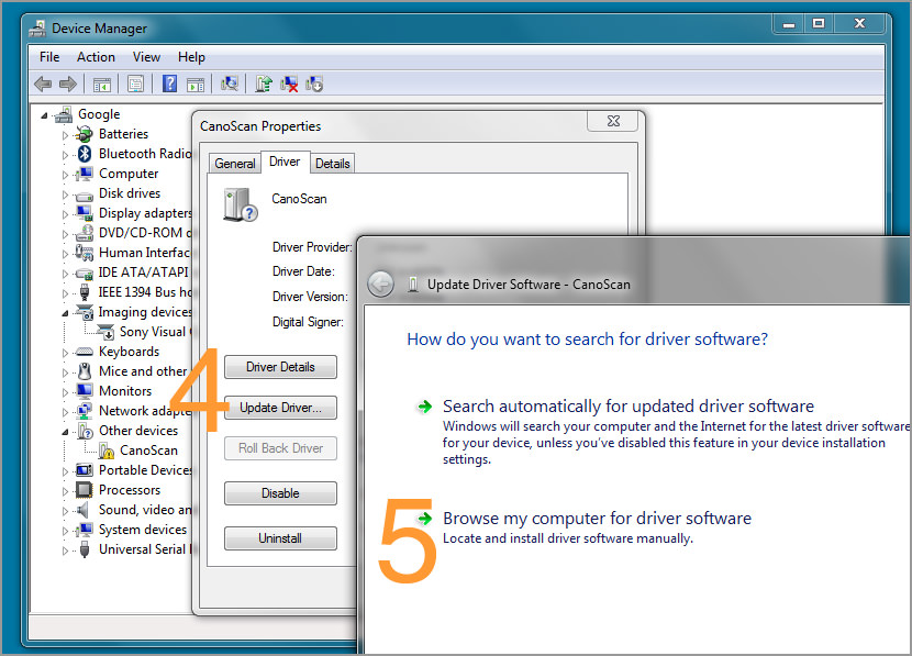 free download driver canoscan 3000ex win7